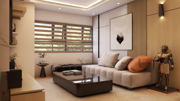 3D model LIVING ROOM