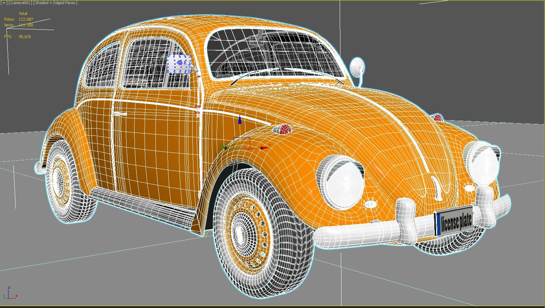 3D Volkswagen Beetle 1974 - TurboSquid 1896358