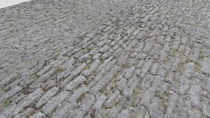3D floor stone pbr model
