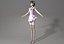 cartoon manga girl asian Japanese anime characters Loli Low-poly 3D model