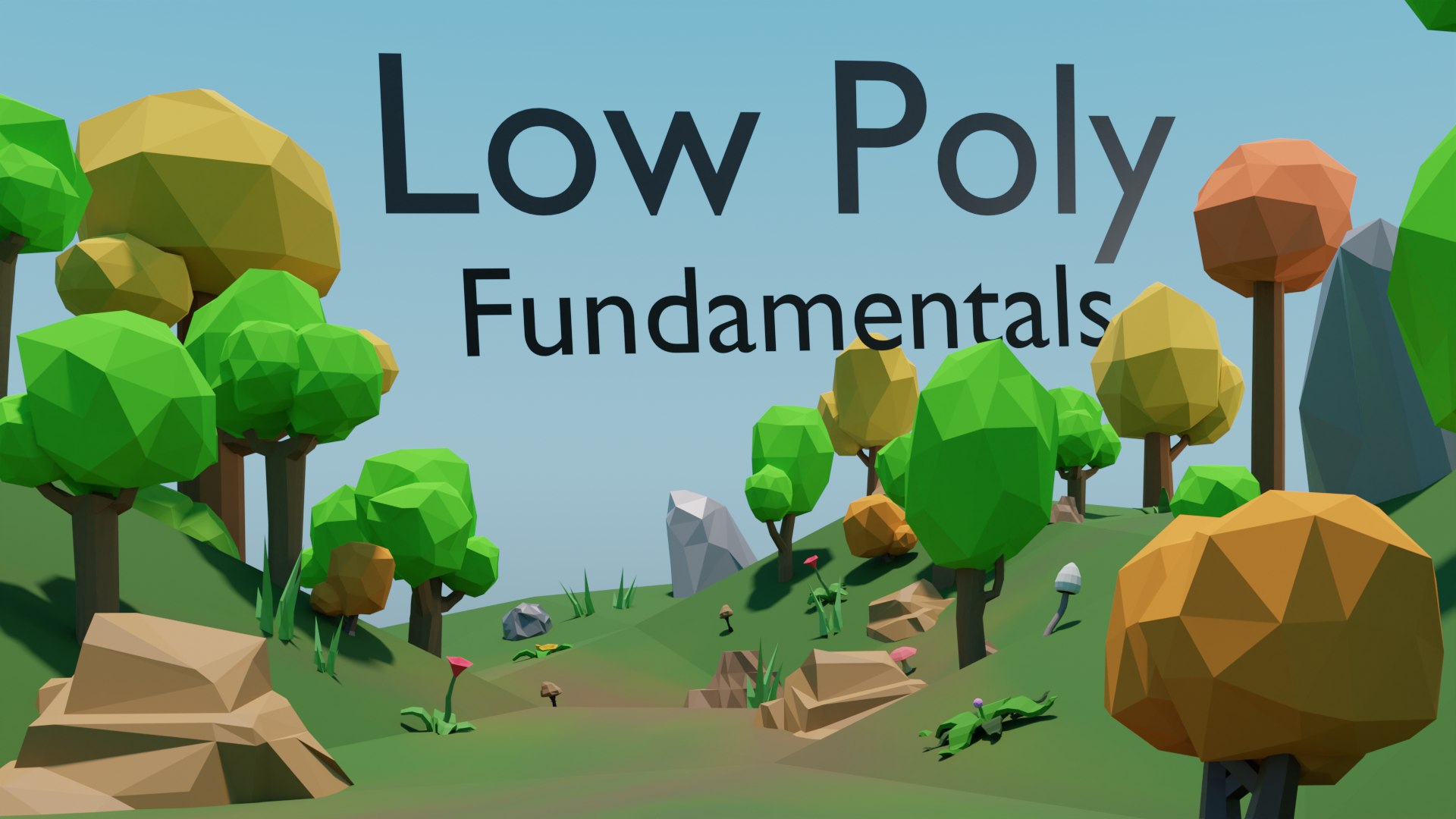 Low Poly - Environment Fundamentals 3D Model - TurboSquid 1880689
