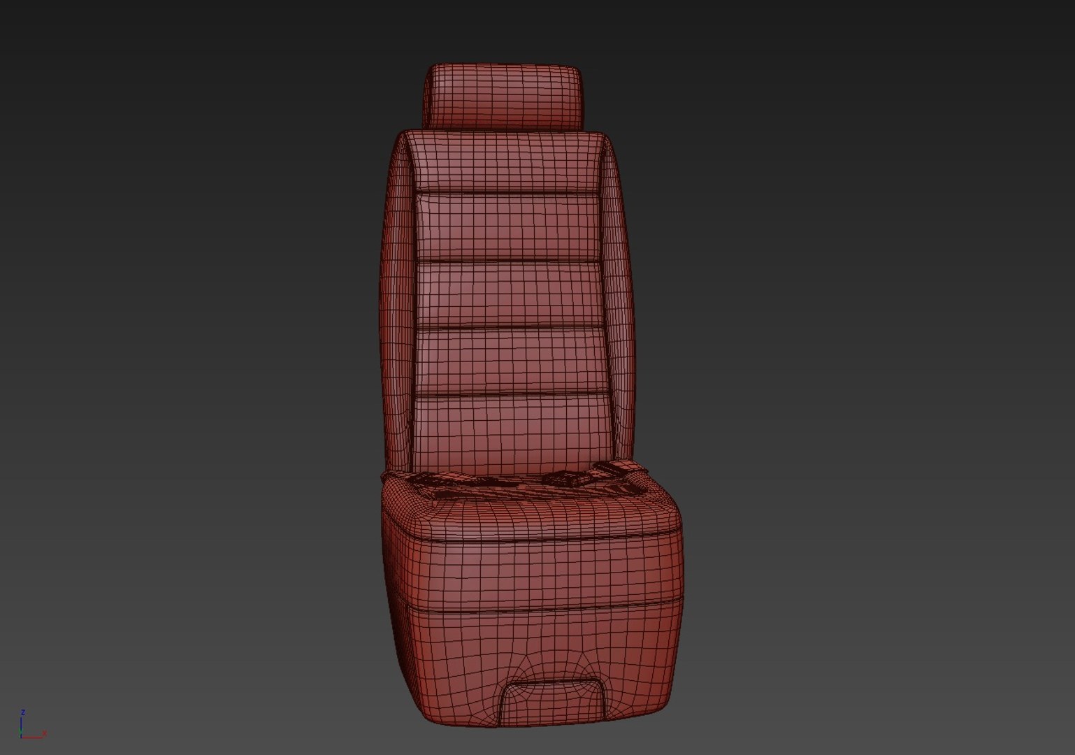 Airplane Seat 3D Model - TurboSquid 1659782