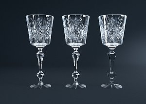 3D crystal glass