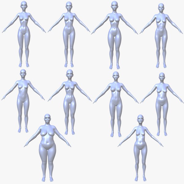 Woman Mesh 3D Models for Download | TurboSquid