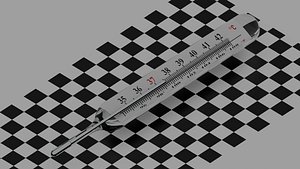 Medical Thermometer 3D