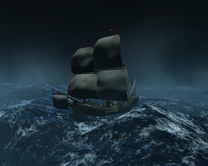maya galleon ship