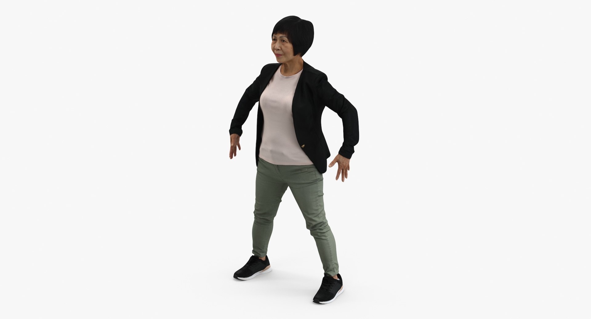 Camille Casual Spring A Pose 3D - TurboSquid 2106055