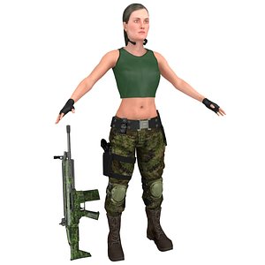 Mercenary Female 3