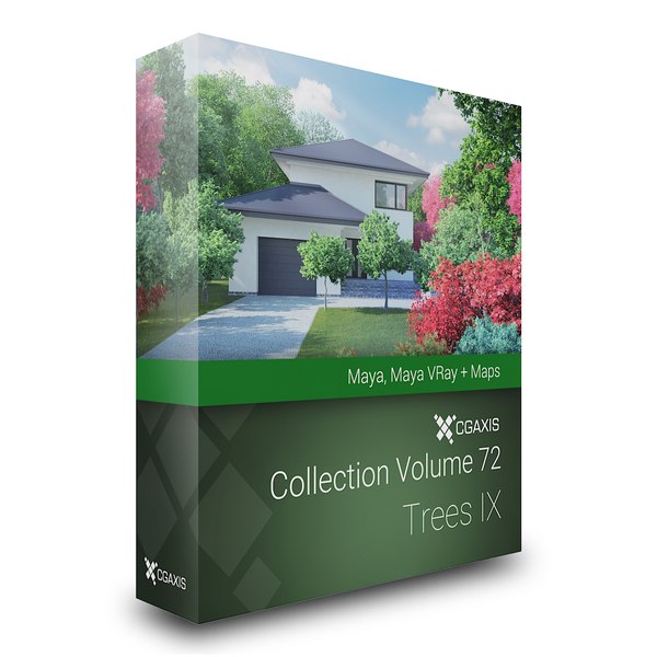 3D volume 72 trees ix