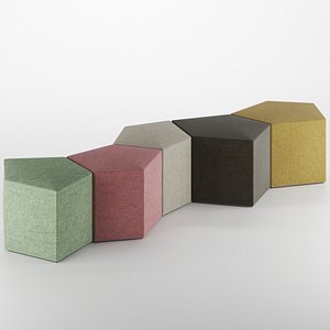 Pentagon Pouf