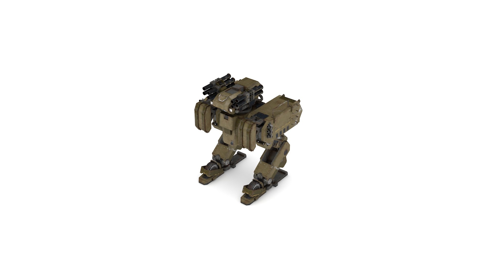Mecha 3D Model - TurboSquid 2075018