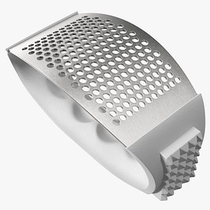 Garlic Crusher with Chipper White model