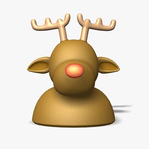 reindeer rudolf statue figure max