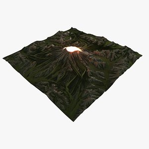 Volcano Scene