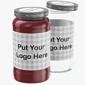 Editable Glass Jar