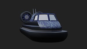 Hovercraft Blue Army