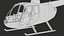 Hubschrauber Robinson R44 Gelb PBR