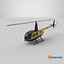 Hubschrauber Robinson R44 Gelb PBR