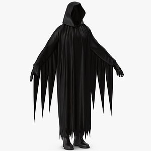 Hooded Costume 10 3D model