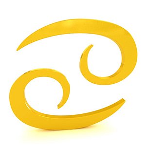 zodiac cancer 3d model