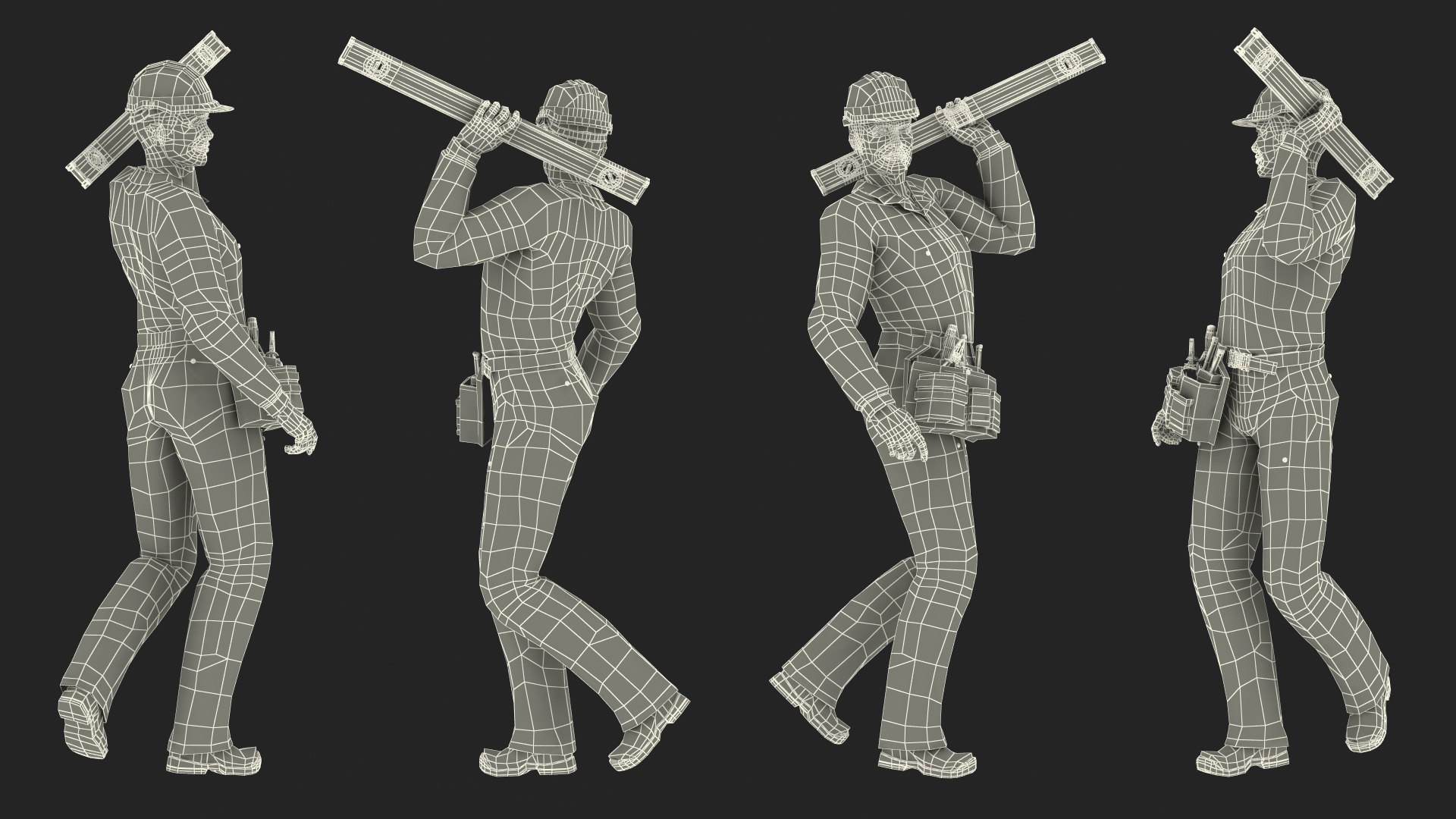 3D builder walking pose https://p.turbosquid.com/ts-thumb/dv/H7ADUl/Z65zrunY/builderwalkingposec4dmodel020/jpg/1597434015/1920x1080/fit_q87/a8635687f83de6a441f8963b5d1669e403f66b2c/builderwalkingposec4dmodel020.jpg