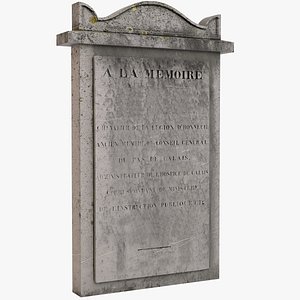 tombstone dug 3d 3ds