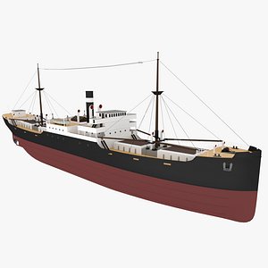 Generic Steam Ship Model - TurboSquid 1545164