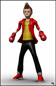 character fully rigged 3d fbx