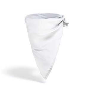 3D White Face Wrap Bandana - protection neck fabric kerchief