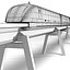 Train Maglev Lévitation magnétique Vitesse Rapide Rail Rapid Transit Transport Airport Express