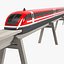 Train Maglev Lévitation magnétique Vitesse Rapide Rail Rapid Transit Transport Airport Express