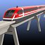 Train Maglev Lévitation magnétique Vitesse Rapide Rail Rapid Transit Transport Airport Express