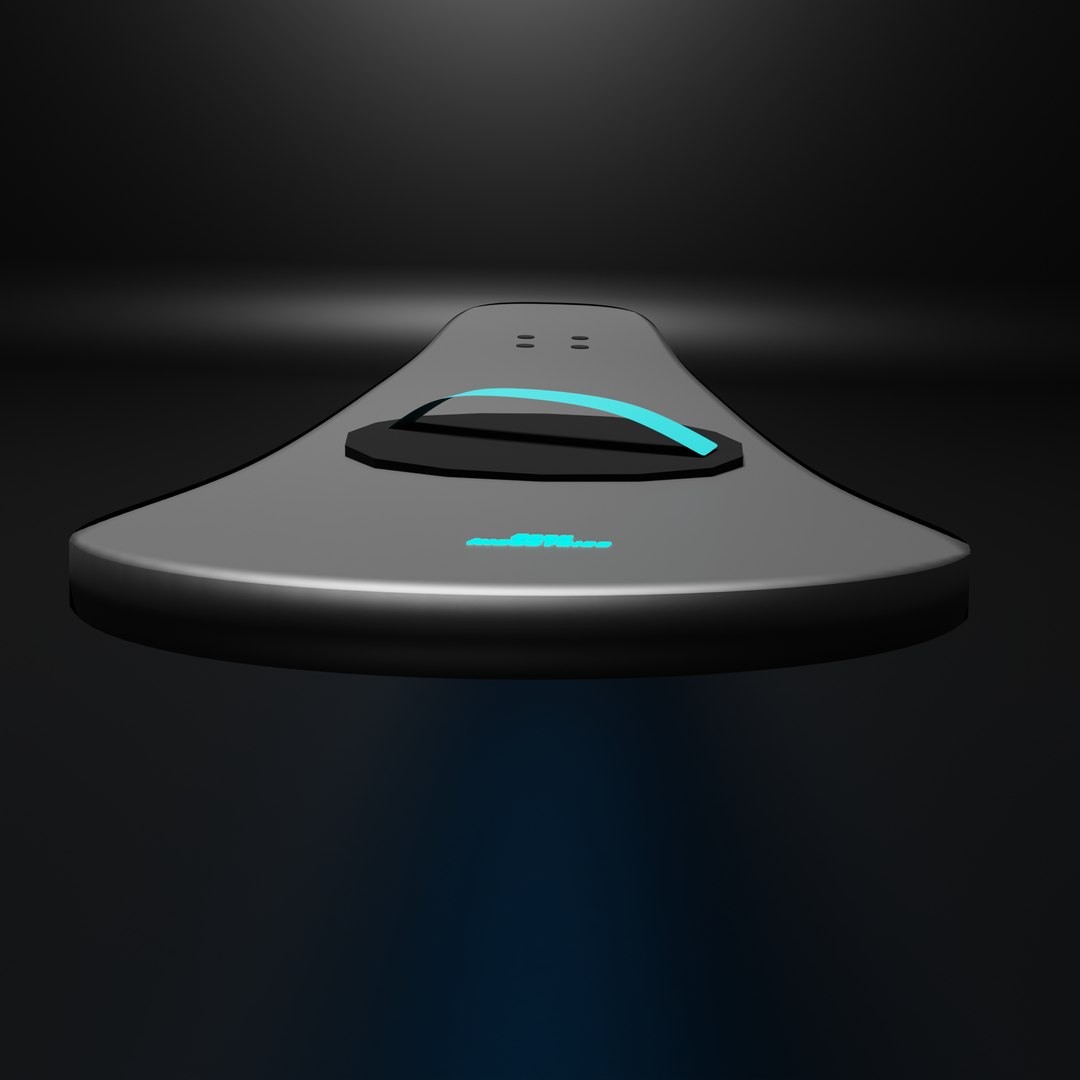 Scifi Hoverboard 3D Model - TurboSquid 1575537