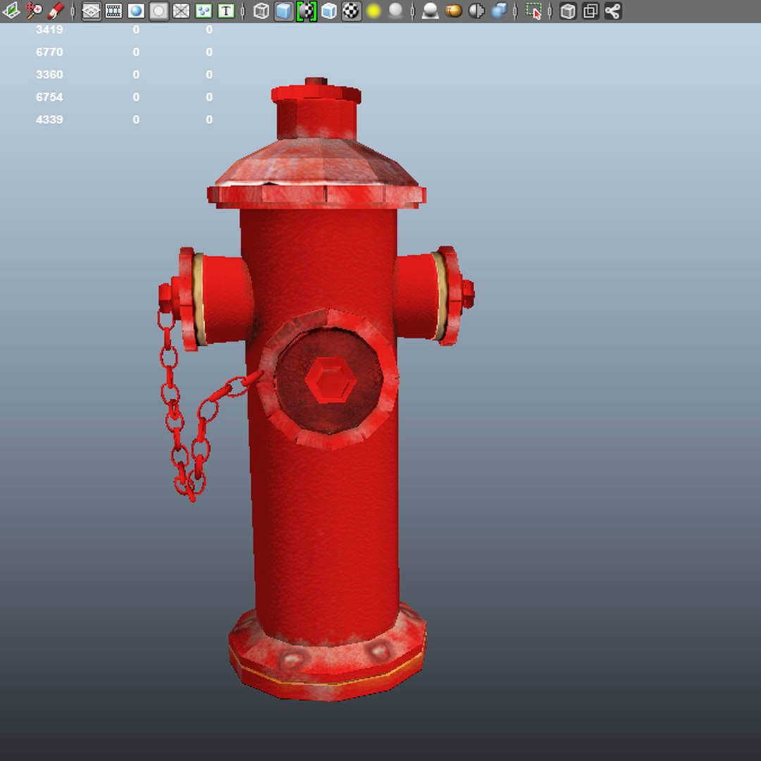 Hydrant model - TurboSquid 1400927