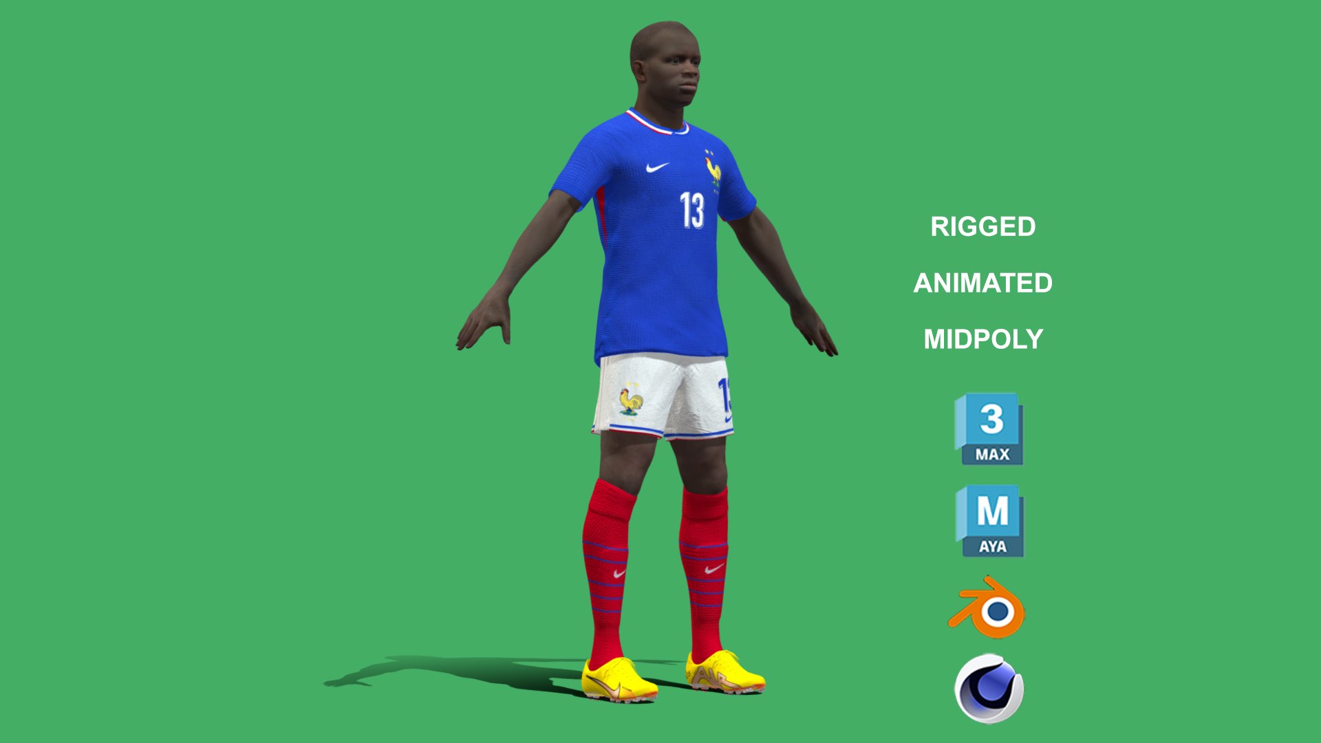 3D 3D Rigged NGolo Kante France Euro 2024 https://p.turbosquid.com/ts-thumb/dv/cOVf1B/S2/kante_euro_2/jpg/1717674743/1920x1080/fit_q87/ef116bed91645c744b3af681ce04d52aeda42bd9/kante_euro_2.jpg