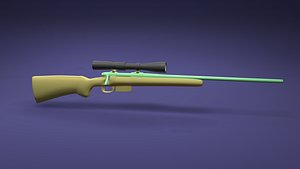 Low Poly Gun