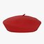 Béret Rouge Low Poly