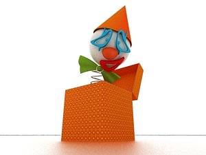 clown surprise box max