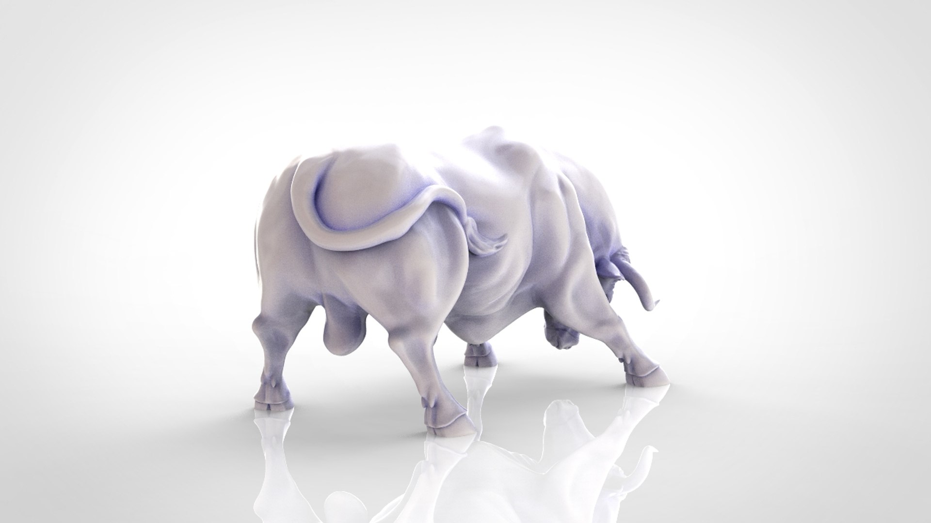 3D Bull Model - TurboSquid 1244961