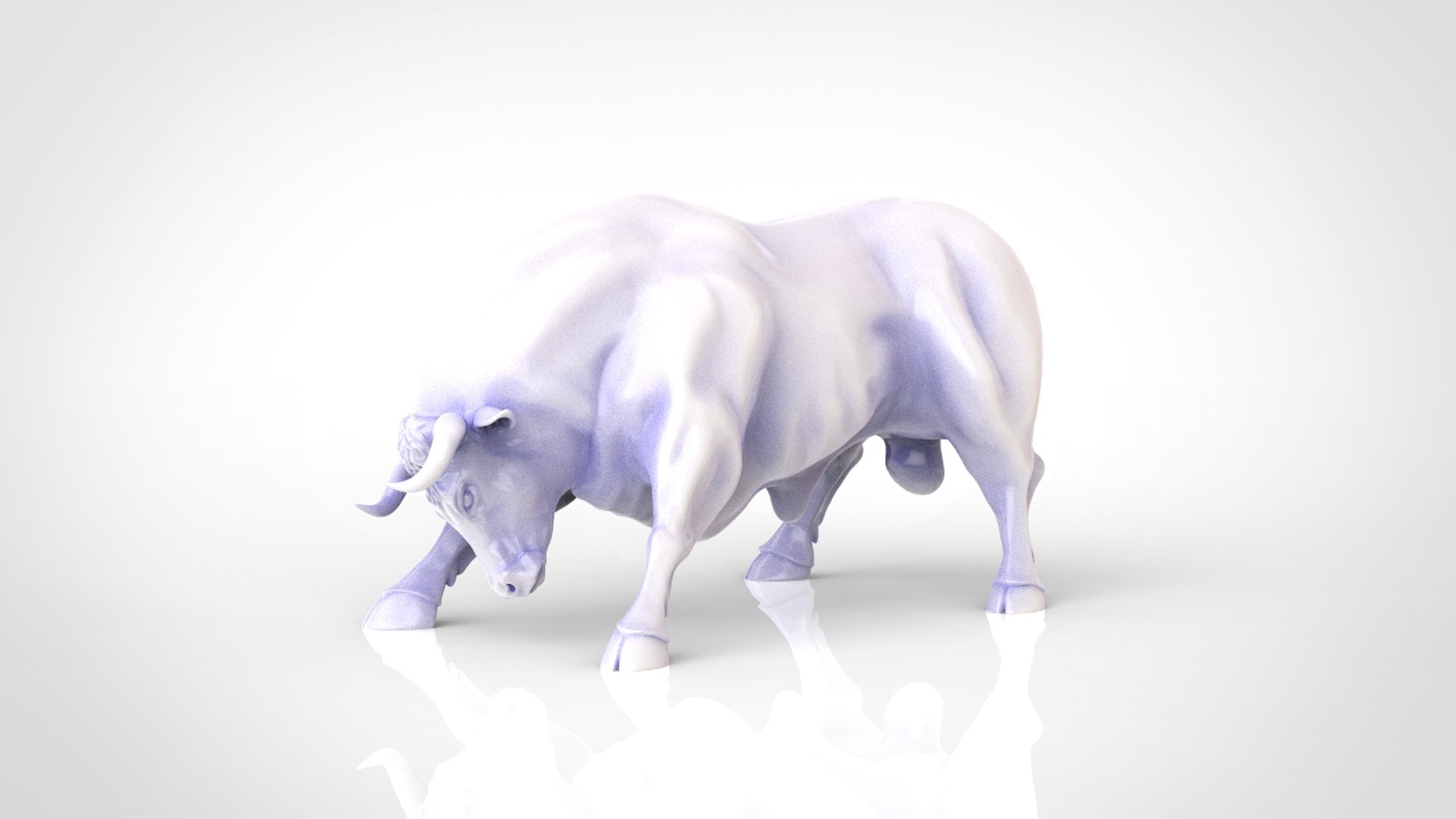 3D Bull Model - TurboSquid 1244961