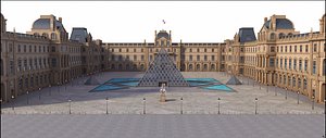 Louvre Palace, Paris.