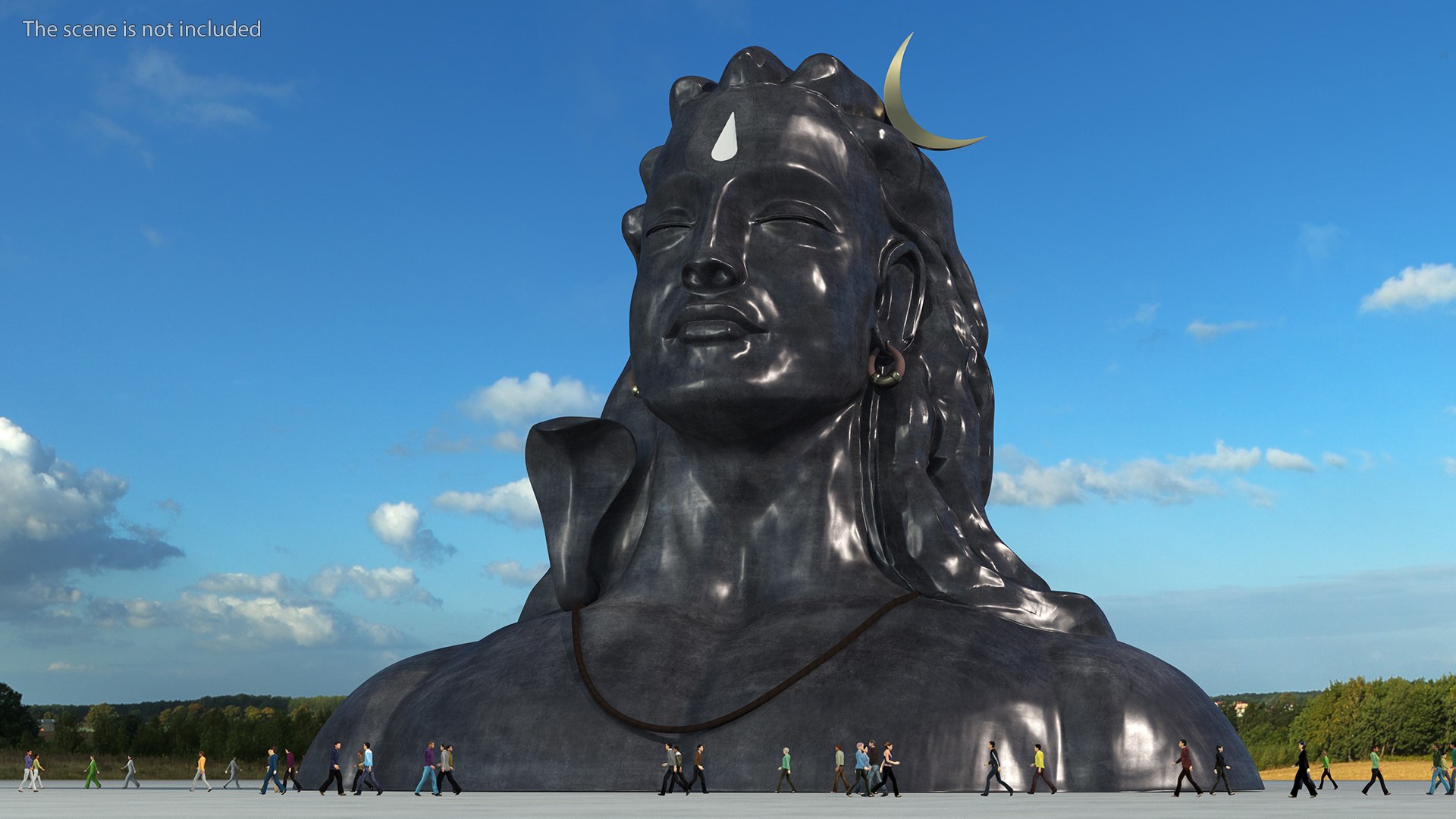Adiyogi Shiva Statue For 3D Print 3D Model - TurboSquid 2282284