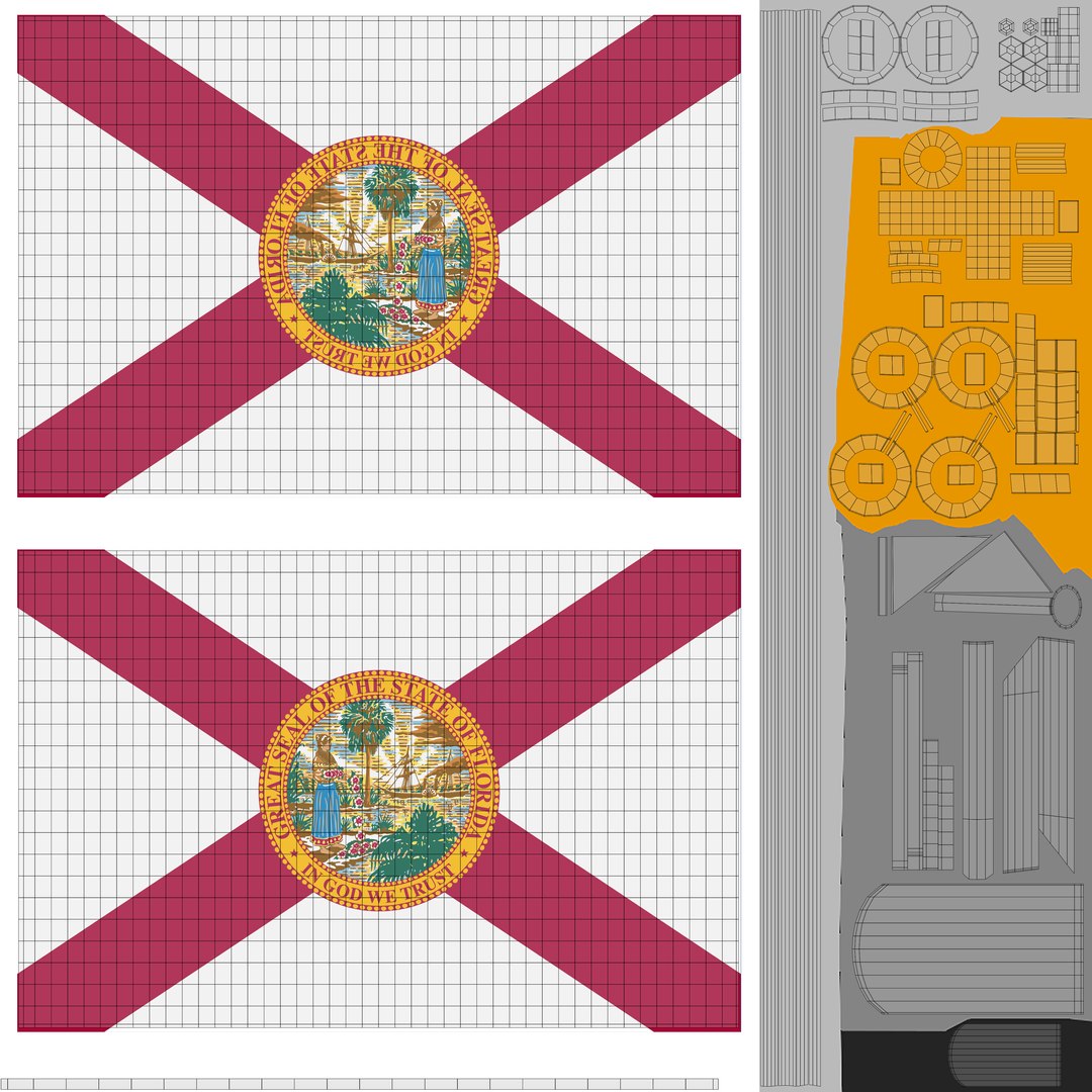 Pole Flag Florida model https://p.turbosquid.com/ts-thumb/dv/qC5EKX/Xa/pffloridauv/png/1725461577/1920x1080/fit_q87/43e3312e46ec7c8fdfe3be138f67ab0c6194b058/pffloridauv.jpg