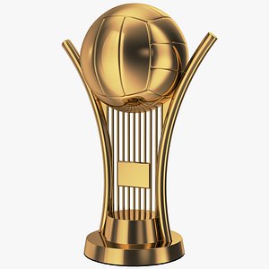 Volleyball Trophy 3D model