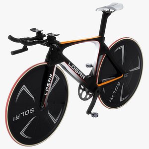 Track Bicycle Animated HQ 003