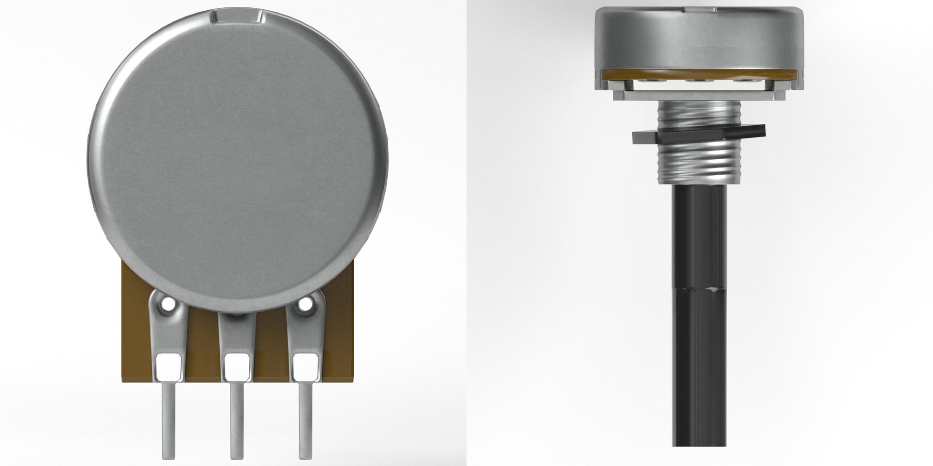 Single turn potentiometer 3D model https://p.turbosquid.com/ts-thumb/dv/zysMOY/eJ/tssingleturnpotentiometer04/jpg/1647703523/1920x1080/fit_q87/63d757072440e7ef68465a5d0bd6041cb6a04626/tssingleturnpotentiometer04.jpg