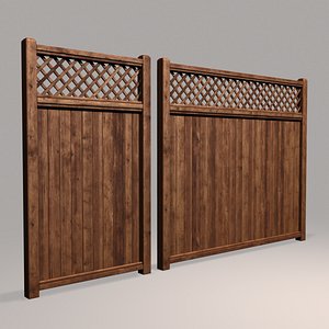 Wood Fence 02