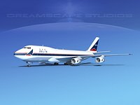 Boeing 747-100 Delta Airlines