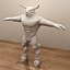 minotaur character 3d c4d