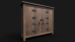 Cabinet Medieval M6 3D